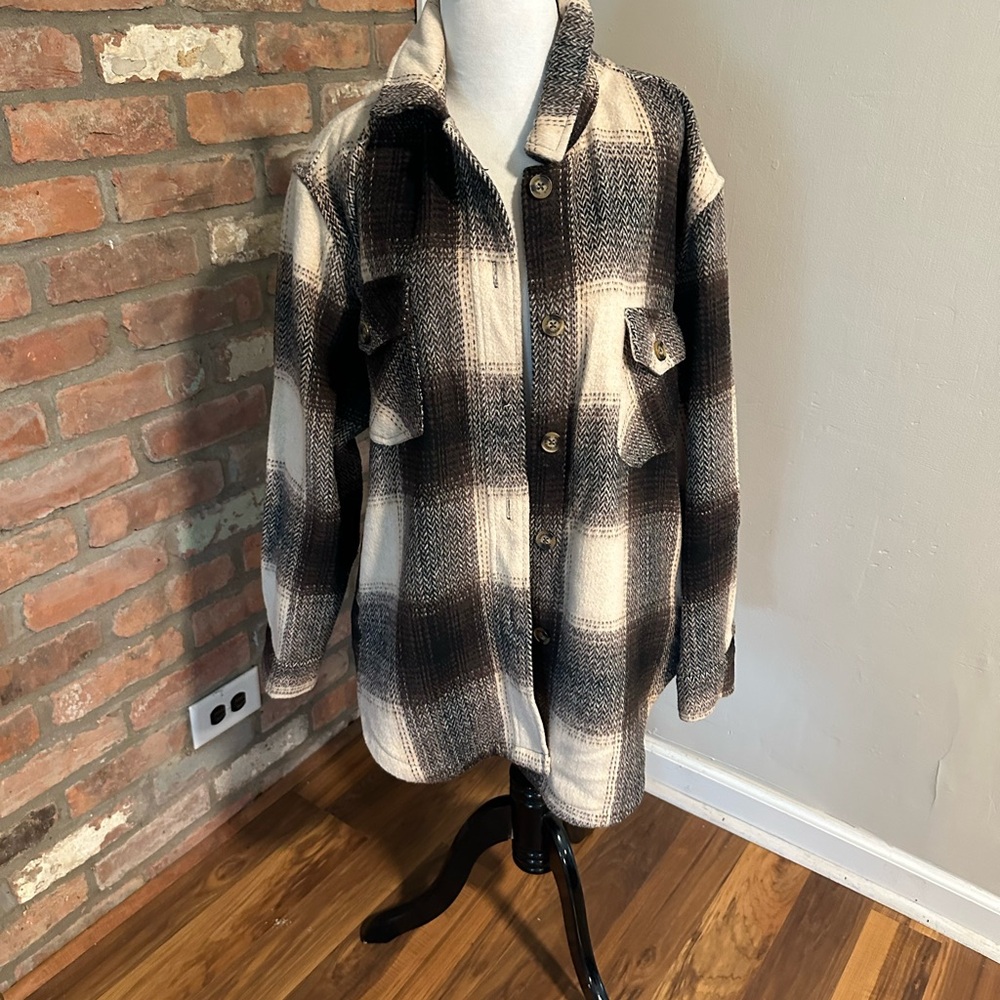 Buffalo David Buttin Plaid Shacket